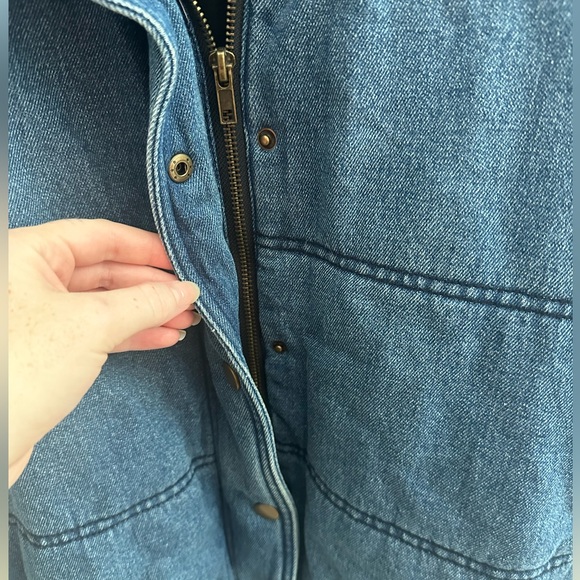 DENIM COAT - Picture 2 of 8